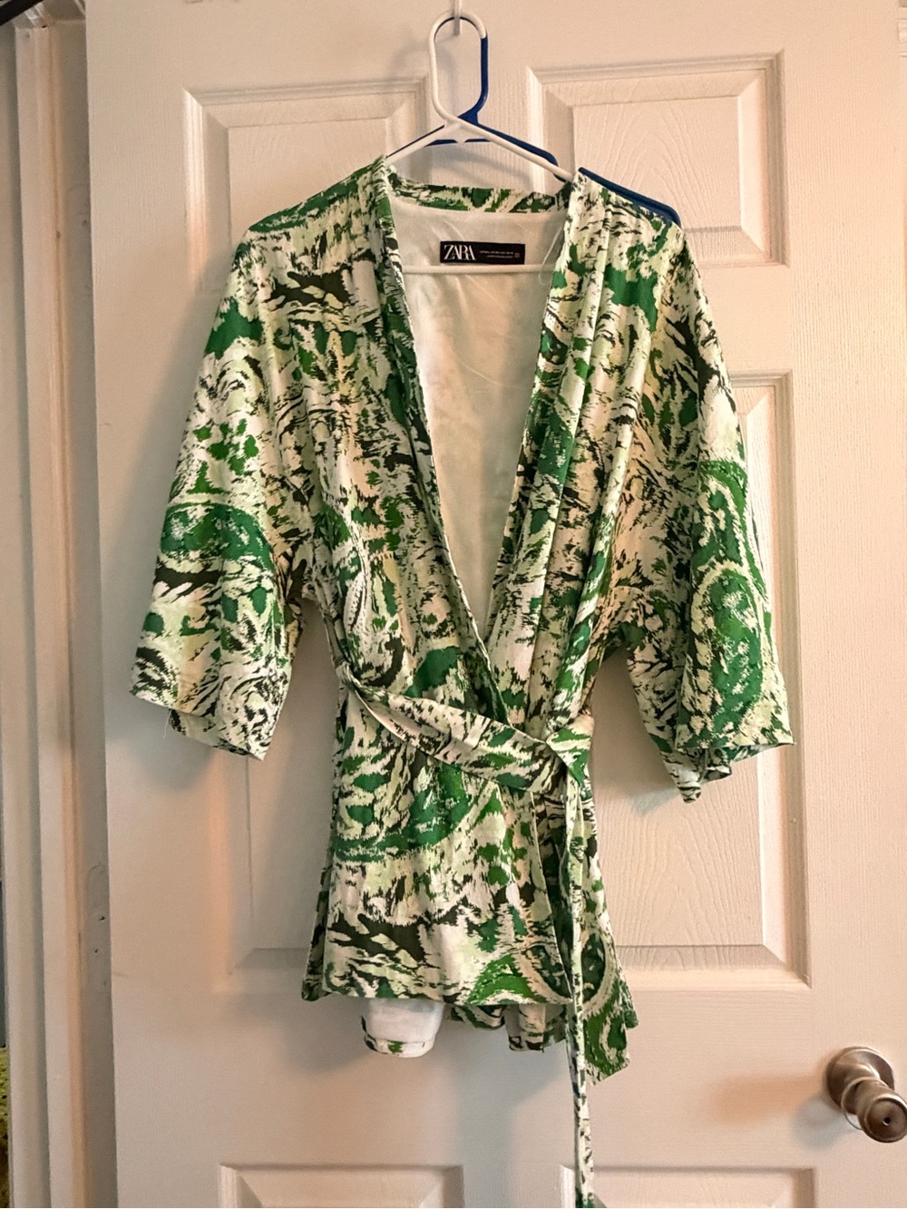 Zara Linen Blend Kimono